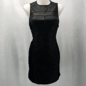 Lamarque Black Leather Dress 8